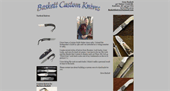 Desktop Screenshot of baskettknives.com